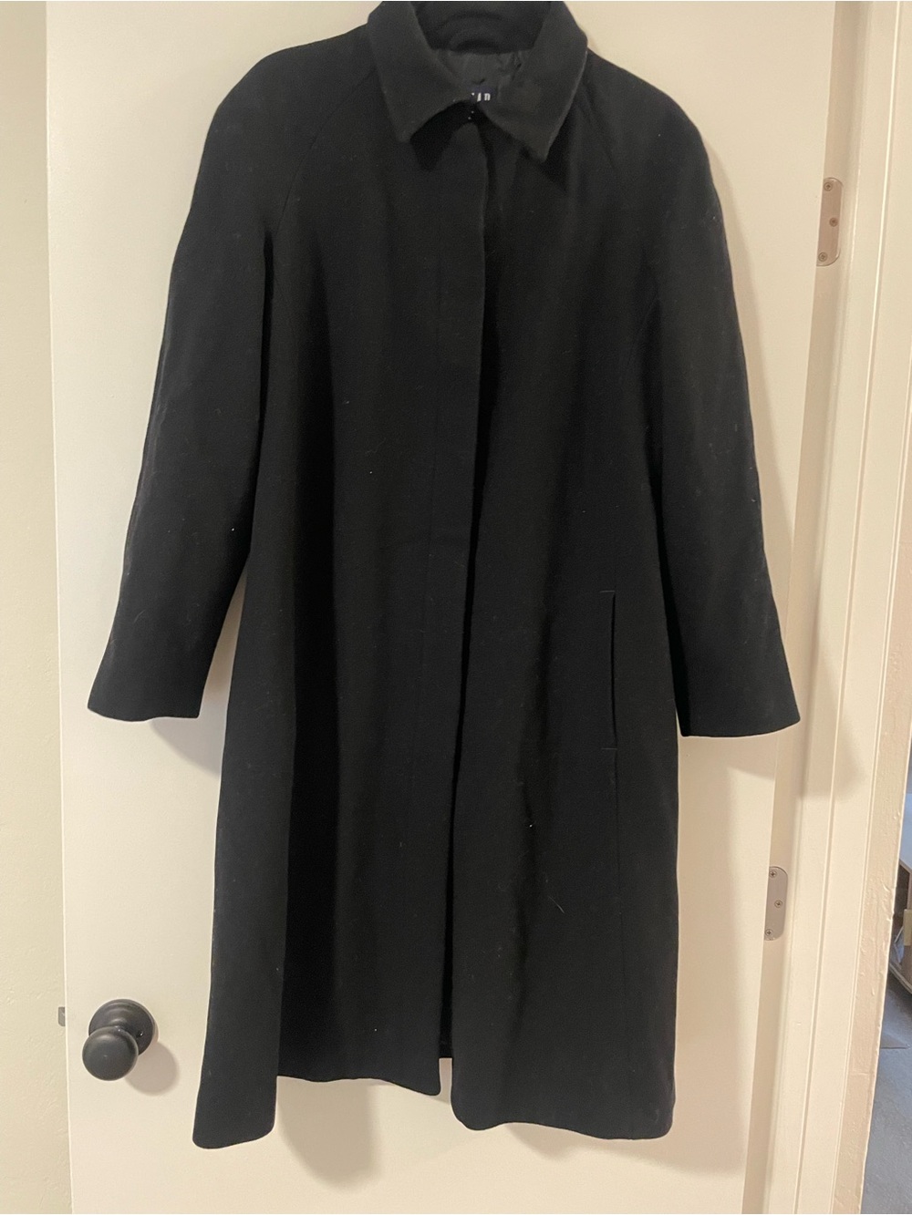 Vintage classic Black Women's Overcoat